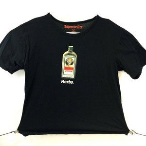 Jagermeister T Shirt..Black - "Herbs." 💰